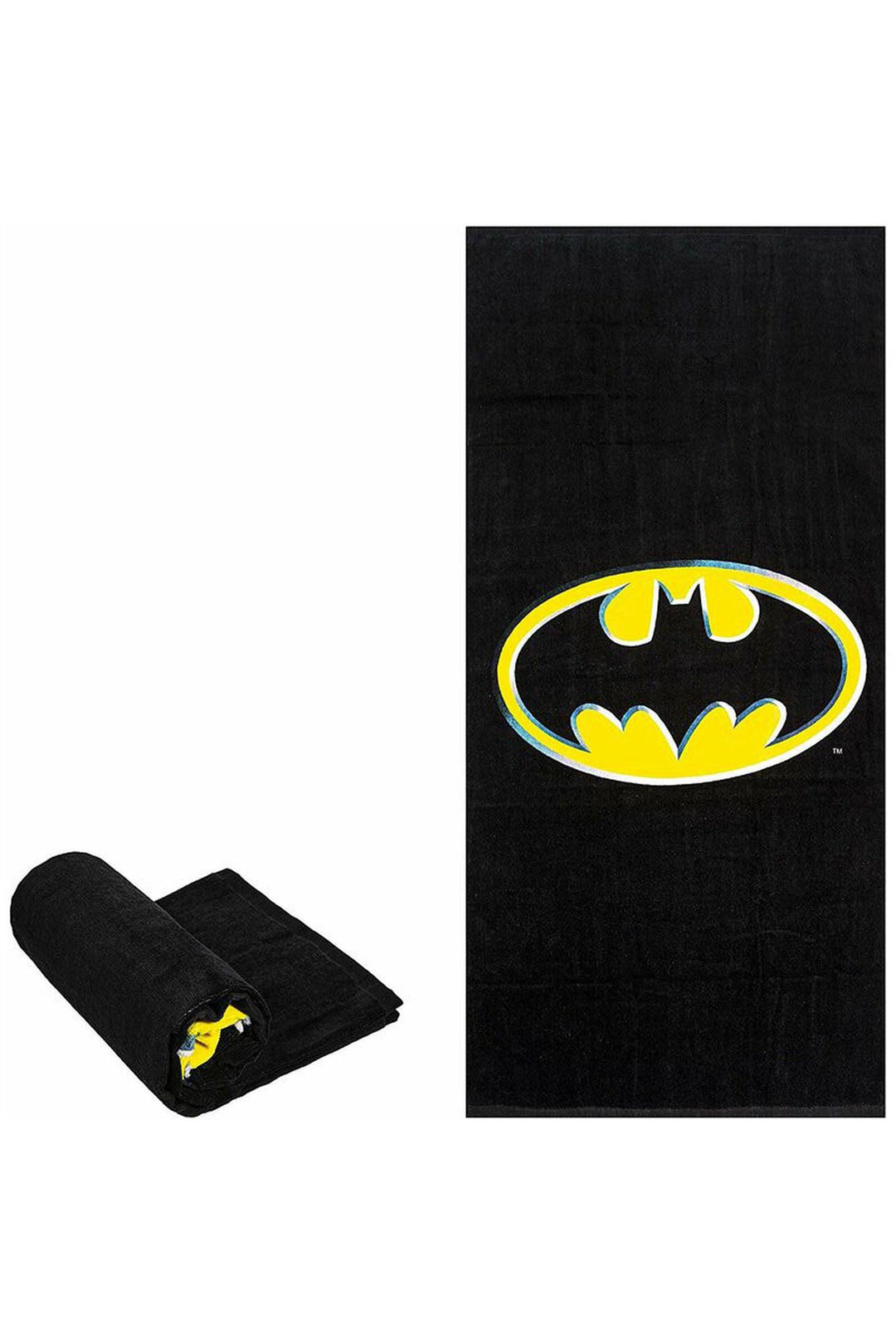 Wholesale Batman Logo Oversized Cotton Beach Towel