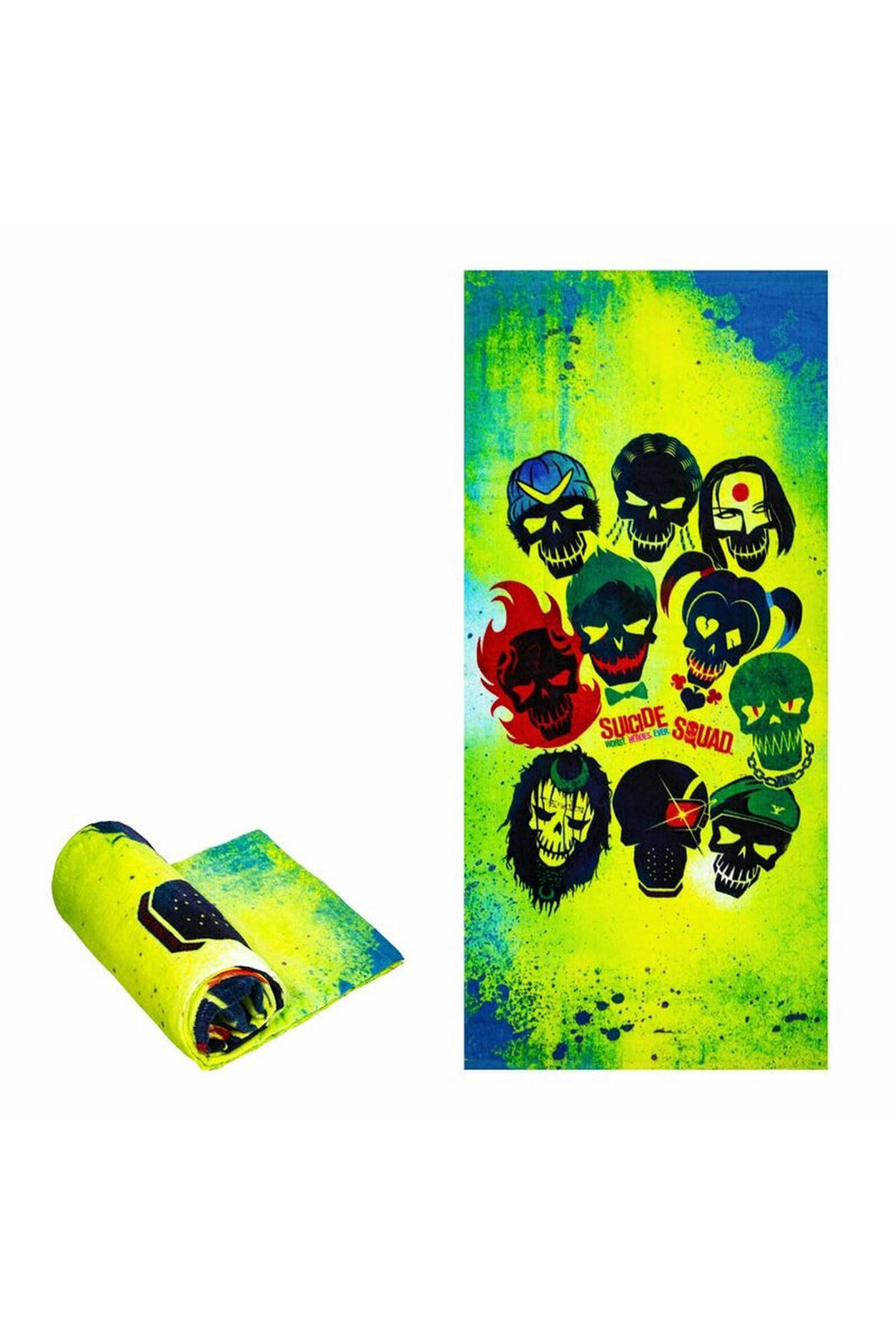 Wholesale Suicide Squad Oversized Cotton Beach Towel