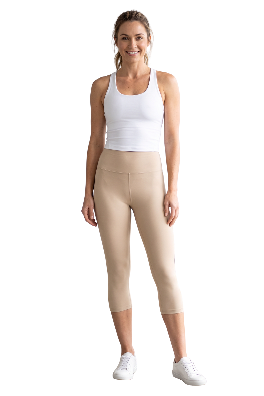 Wholesale Buttery Smooth Basic Solid High Waisted Capris - 3 Inch - New Mix