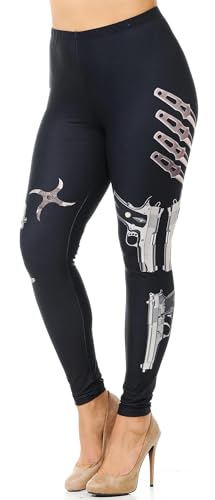 Wholesale Creamy Soft Mission Impossible Plus Size Leggings