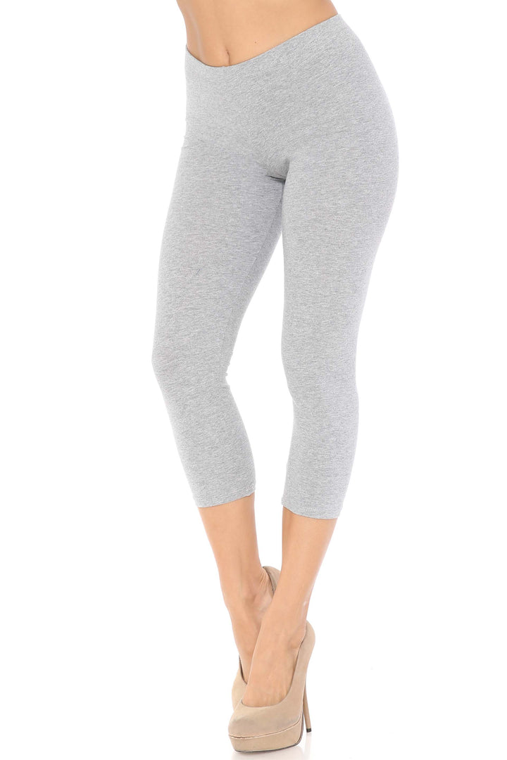 Wholesale USA Cotton Capri Length Leggings