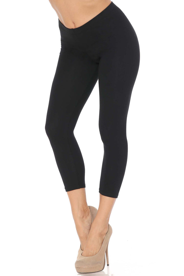 Wholesale USA Cotton Capri Length Leggings