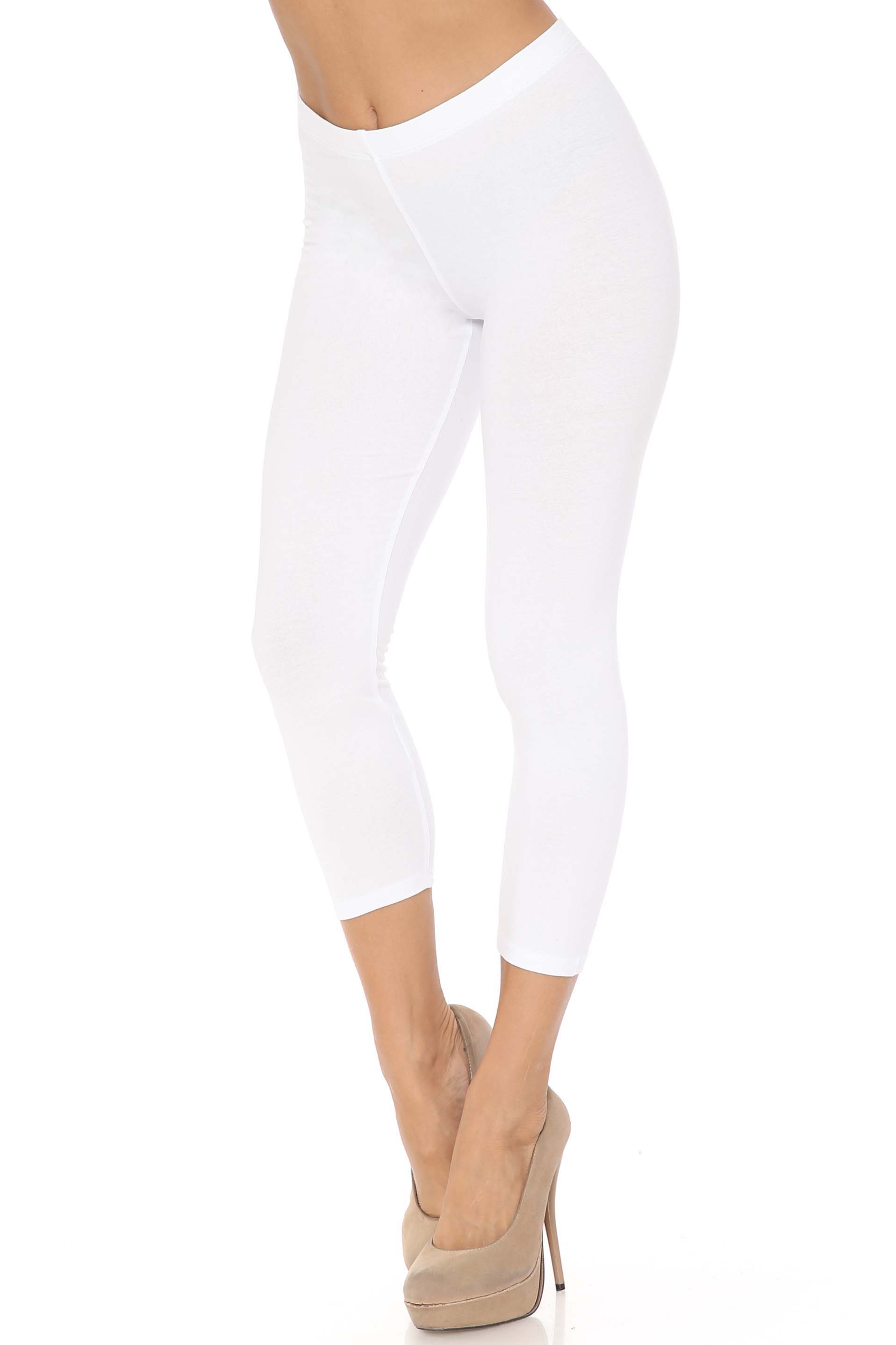 Wholesale USA Cotton Capri Length Leggings