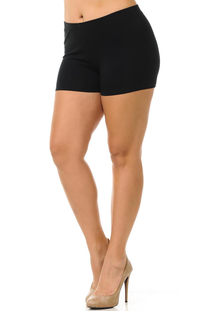 Wholesale USA Plus Size Cotton Boy Shorts