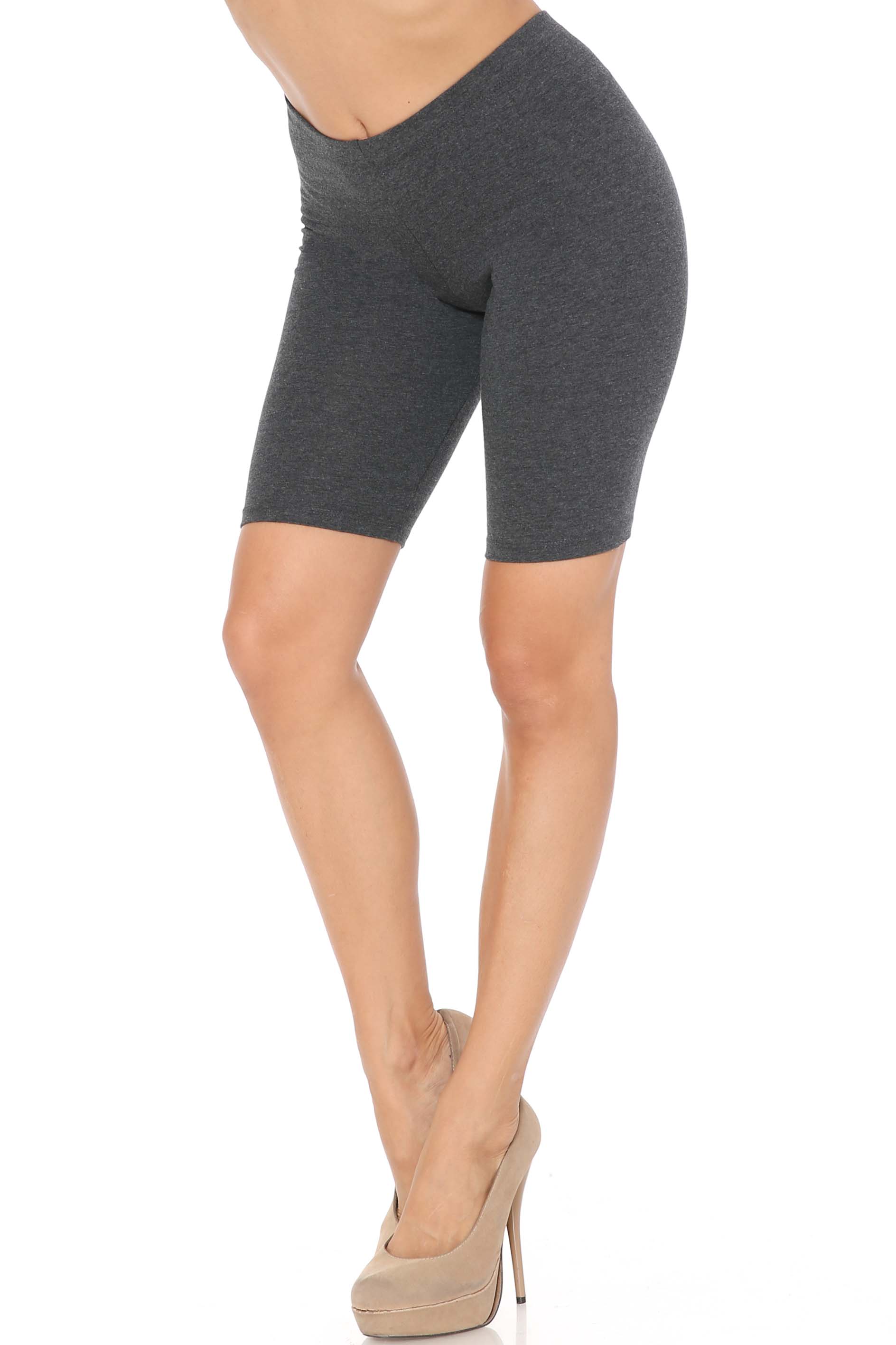 Wholesale USA Basic Cotton Bermuda Thigh Shorts