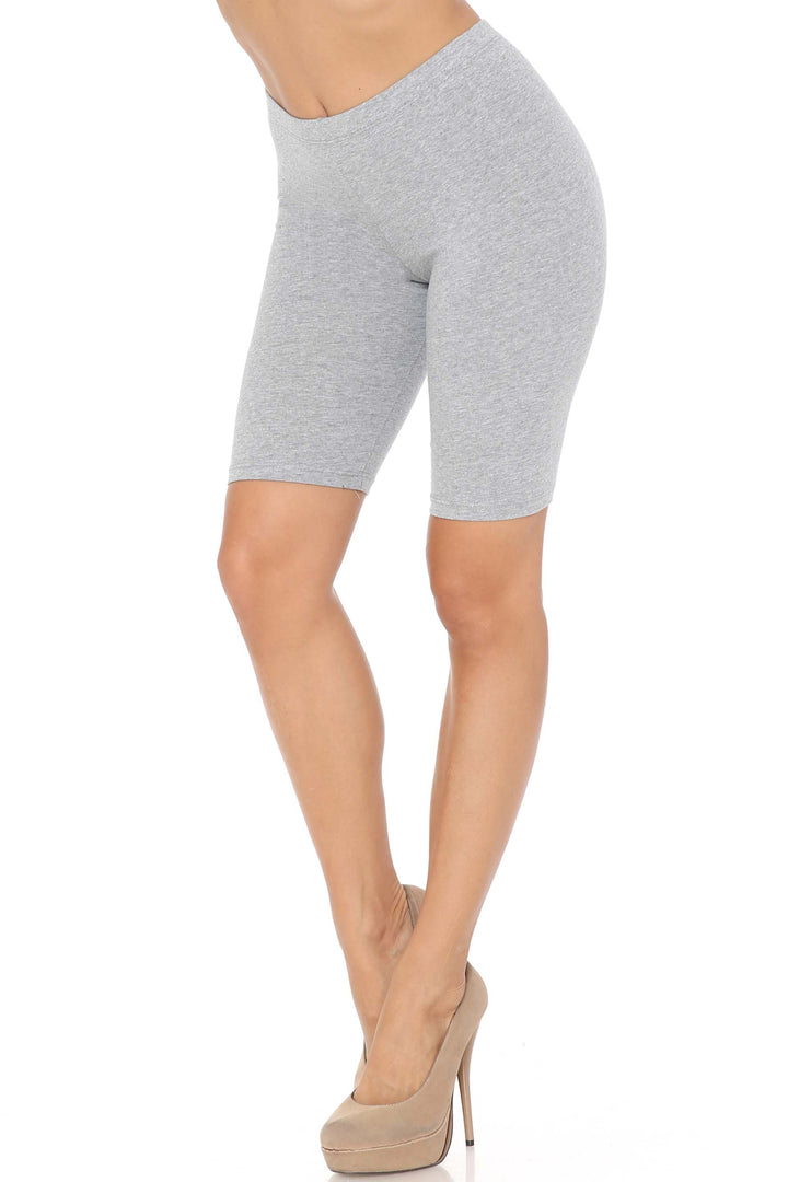 Wholesale USA Basic Cotton Bermuda Thigh Shorts