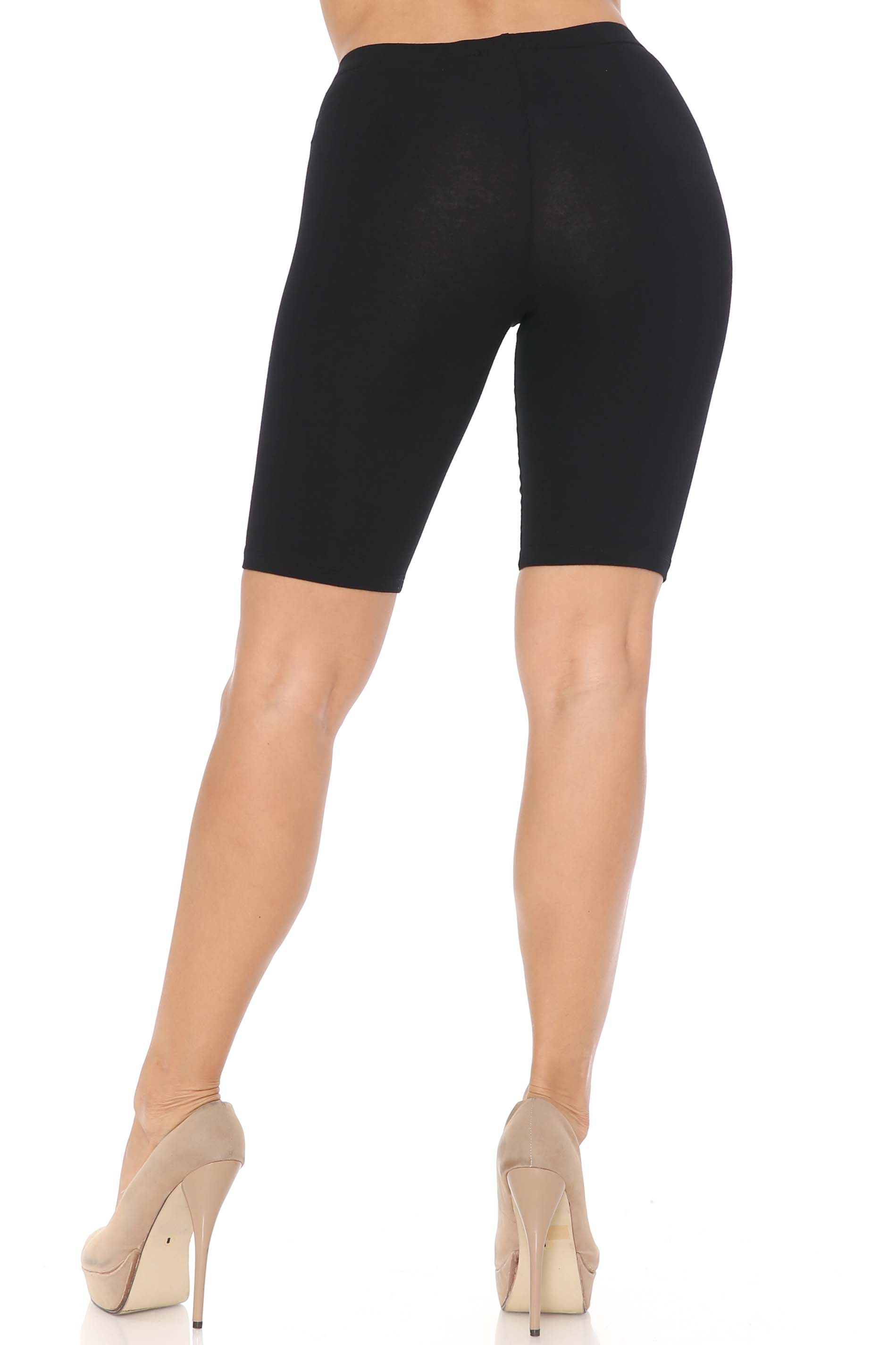 Wholesale USA Basic Cotton Bermuda Thigh Shorts