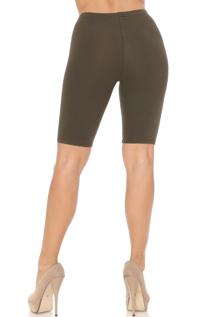 Wholesale USA Basic Cotton Bermuda Thigh Shorts