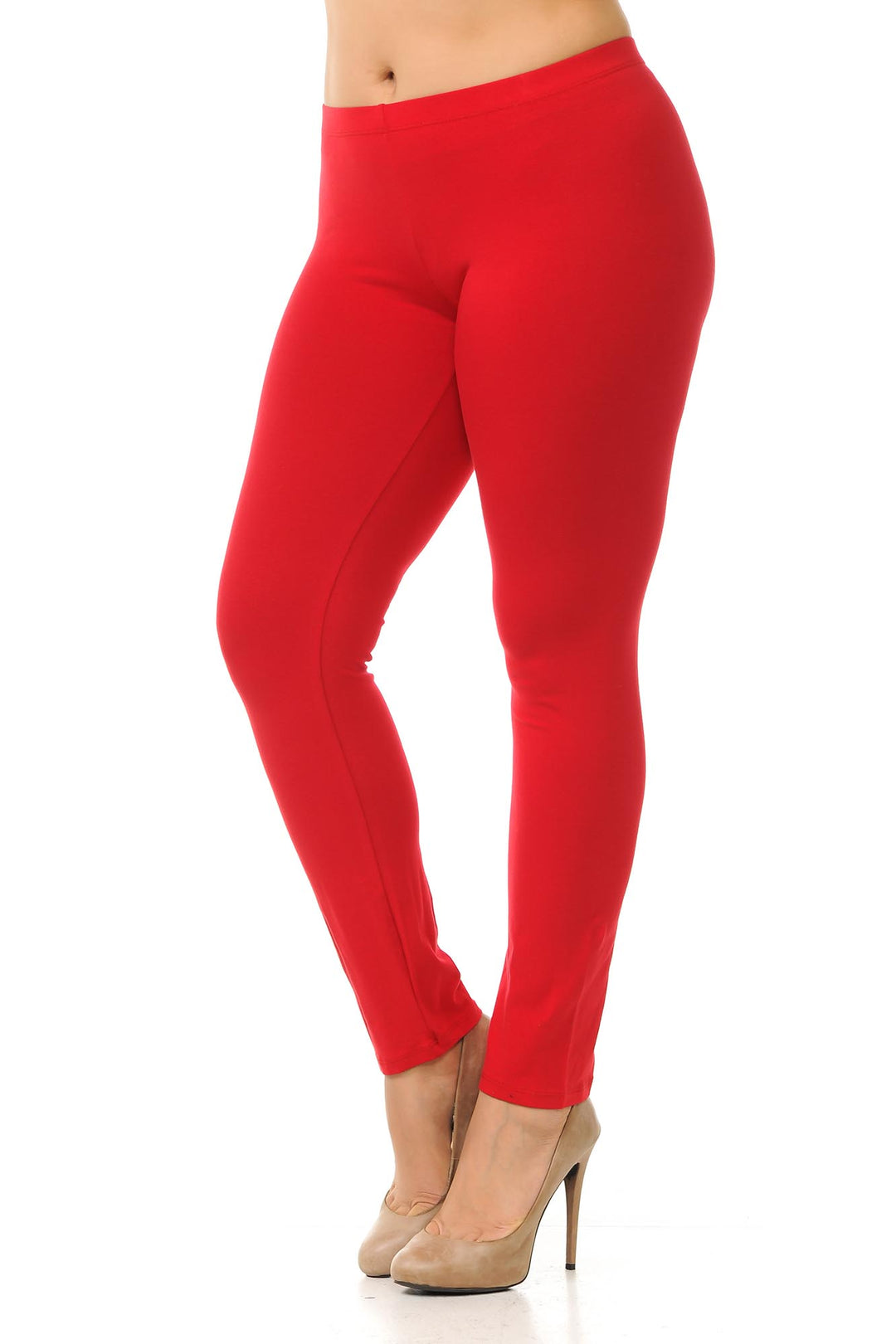 Wholesale USA Cotton Full Length Plus Size Leggings
