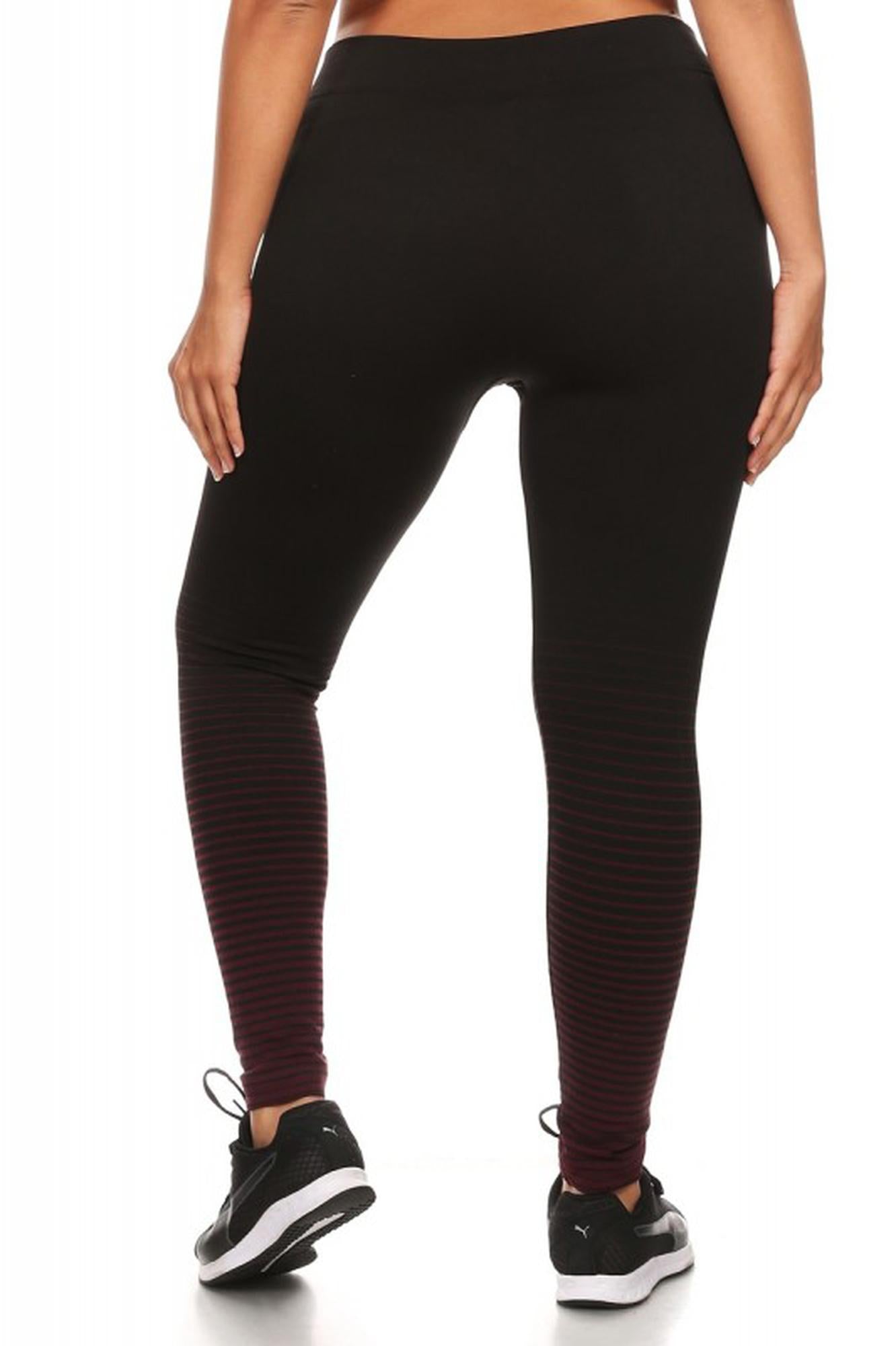 Wholesale Sport Fleece Lined Plus Size Leggings
