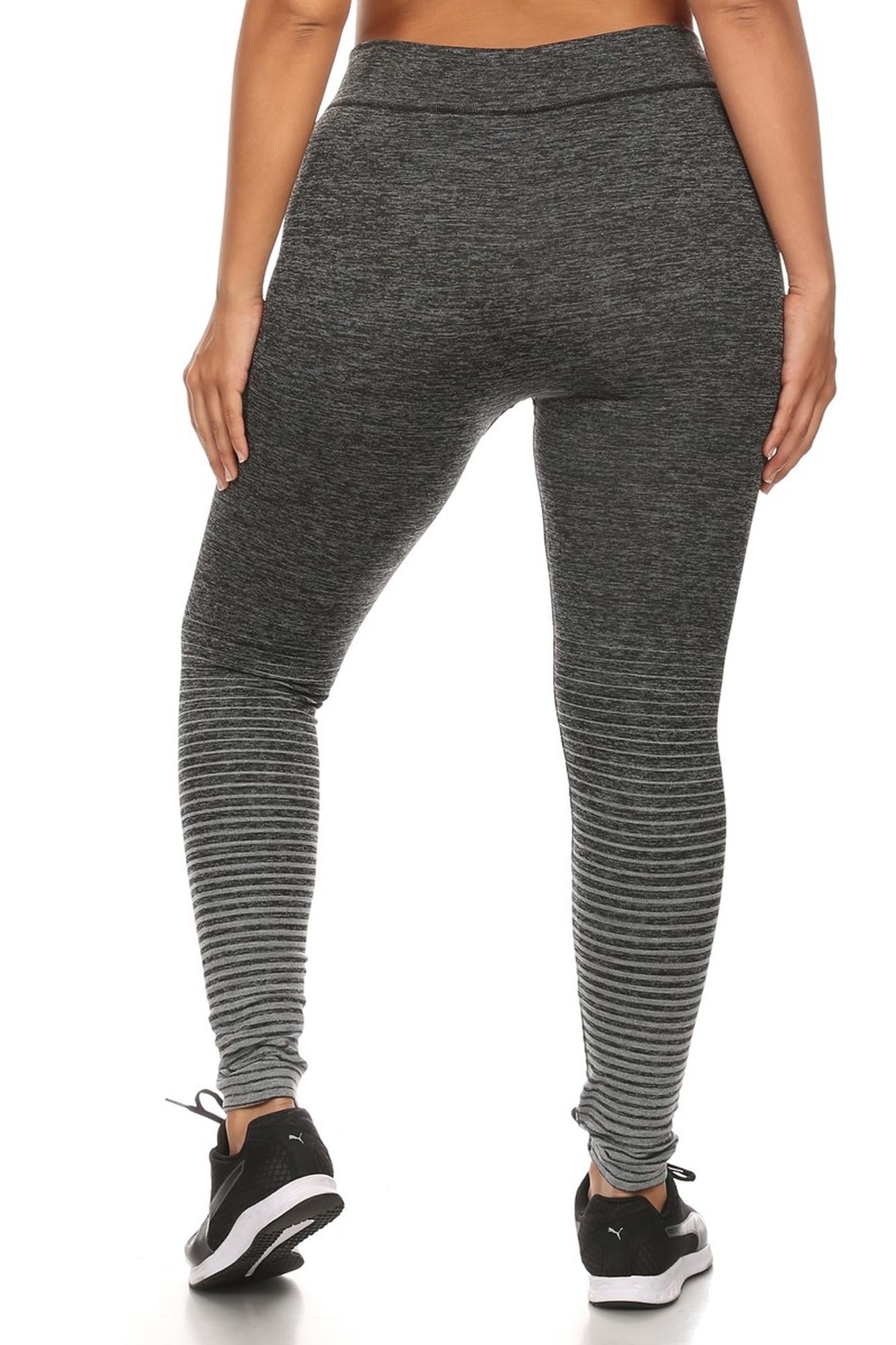 Wholesale Sport Fleece Lined Plus Size Leggings