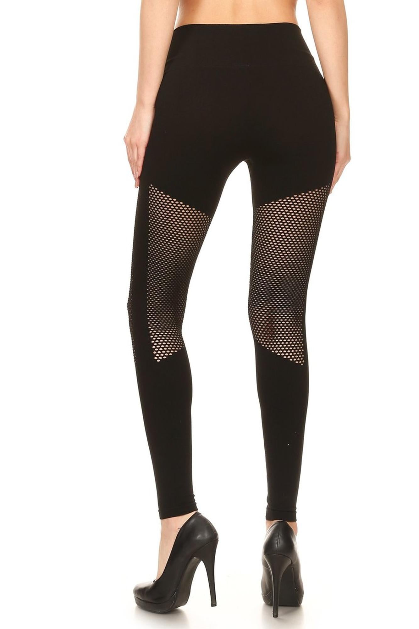 Wholesale Premium Jedi Mesh Seamless Leggings