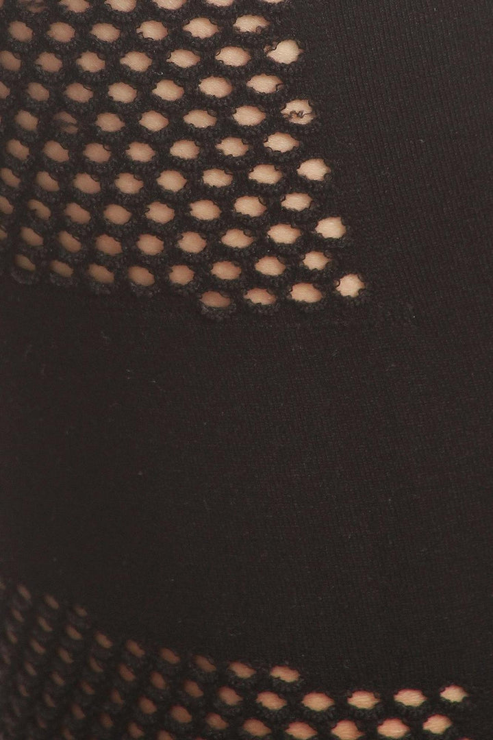 Wholesale Premium Multi Patch Mesh Sport Leggings
