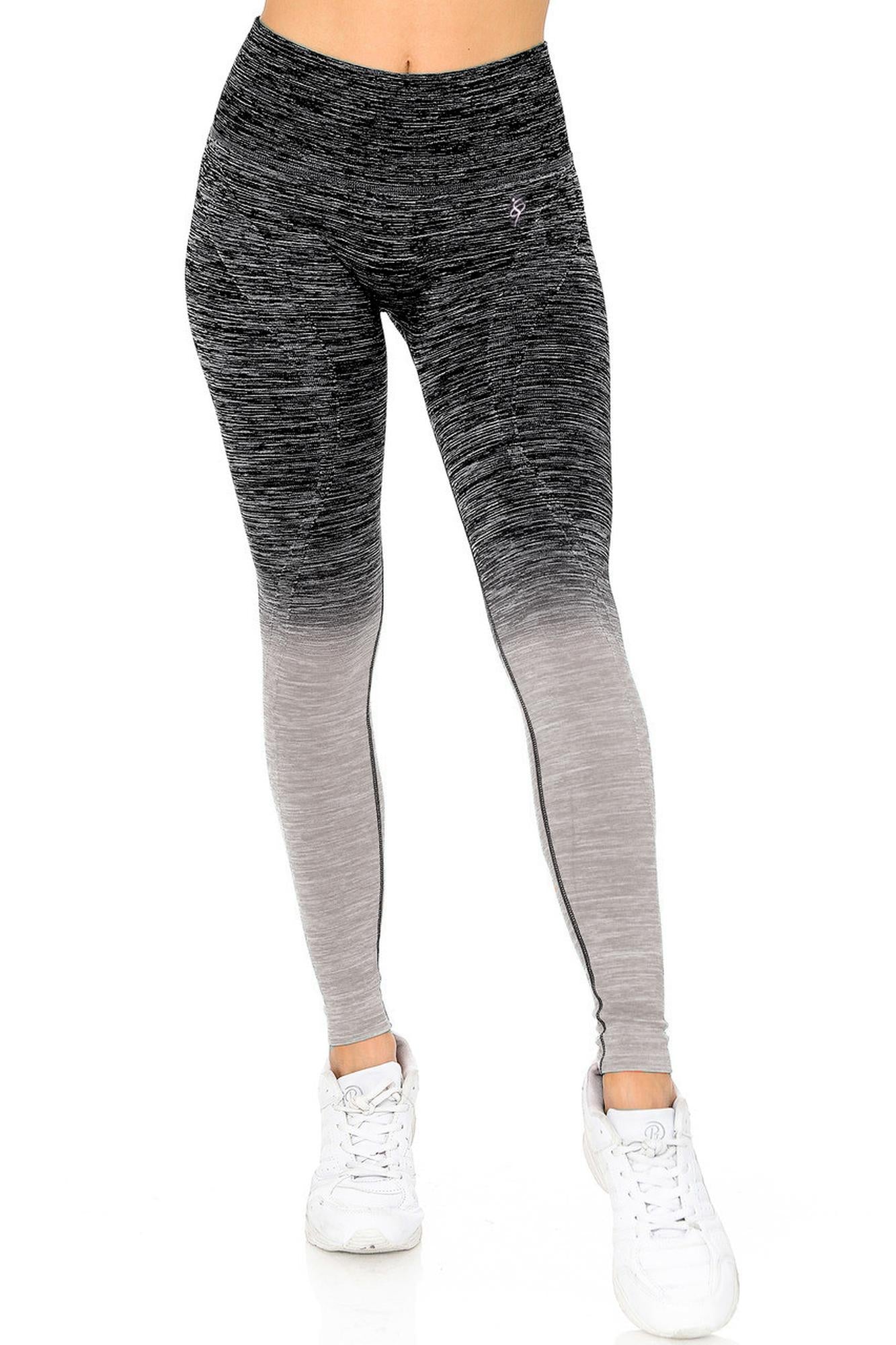 Wholesale Ombre Heathered Athleica Workout Leggings