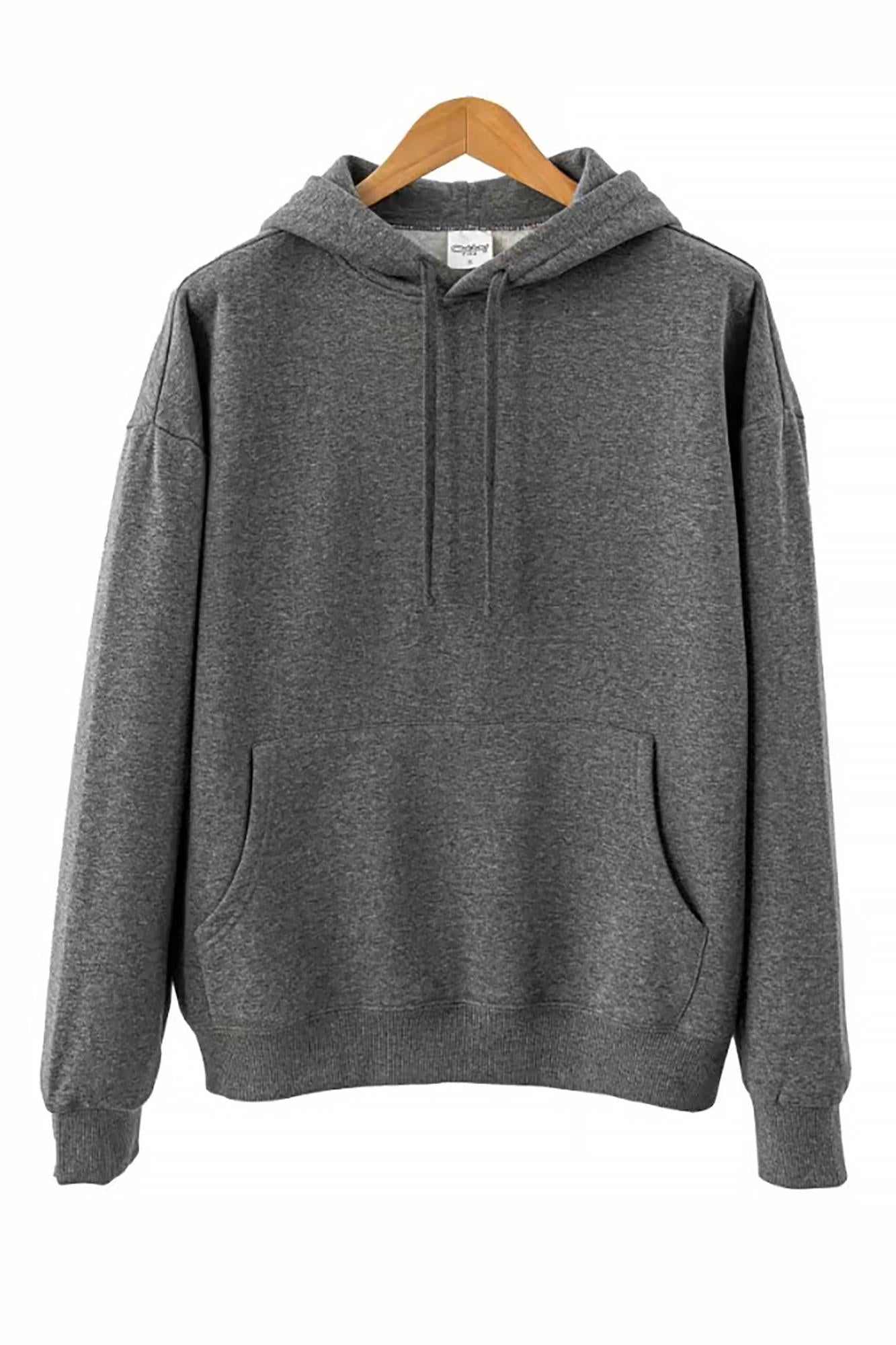Wholesale Premium Basic Solid Pullover Hoodie - Unisex