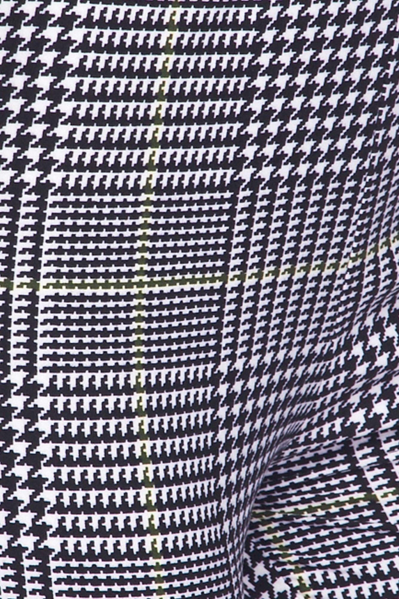 Wholesale Buttery Smooth Sunshine Plaid Bell Bottom Leggings