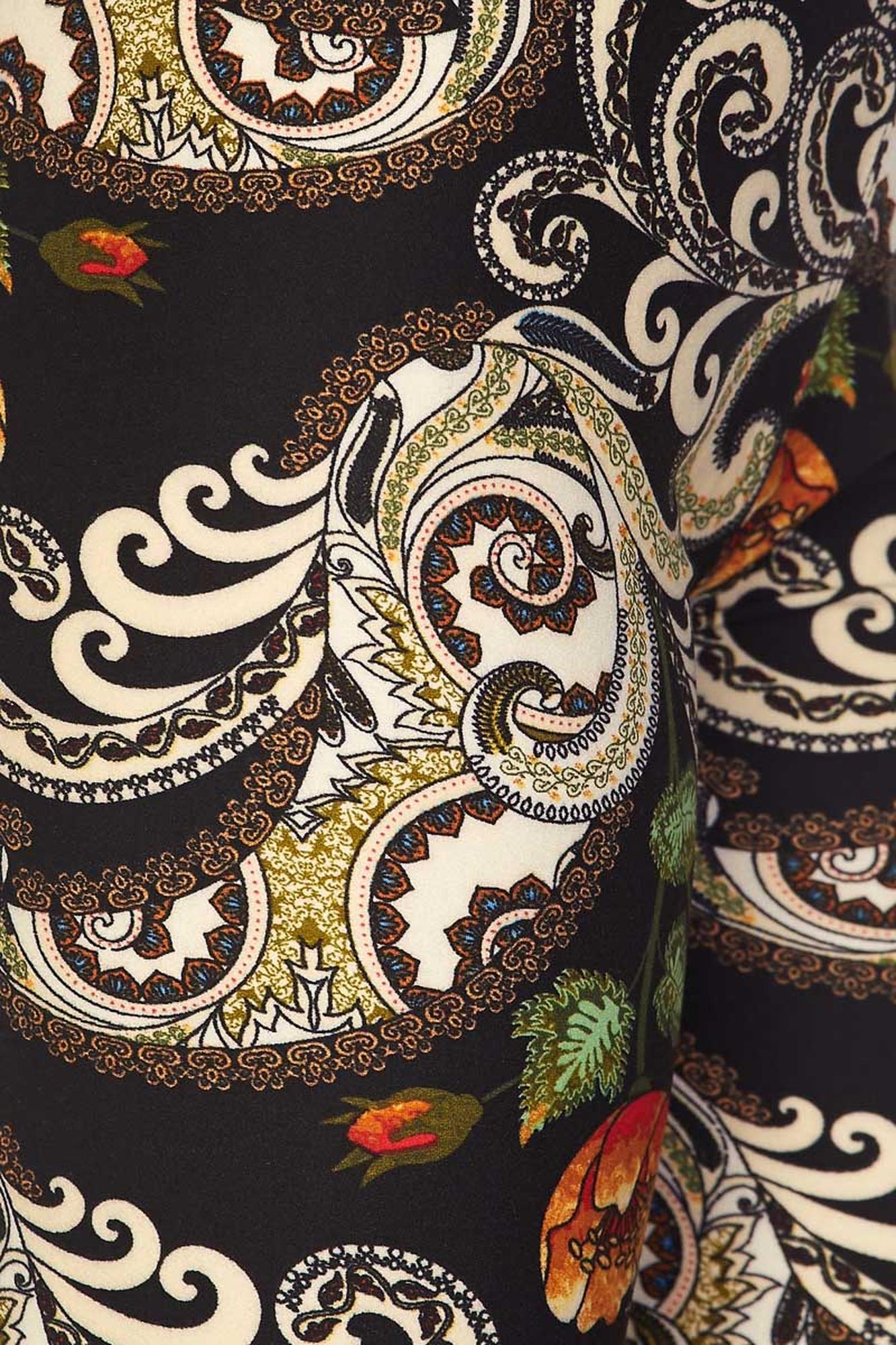 Wholesale Buttery Soft Elegant Floral Capris