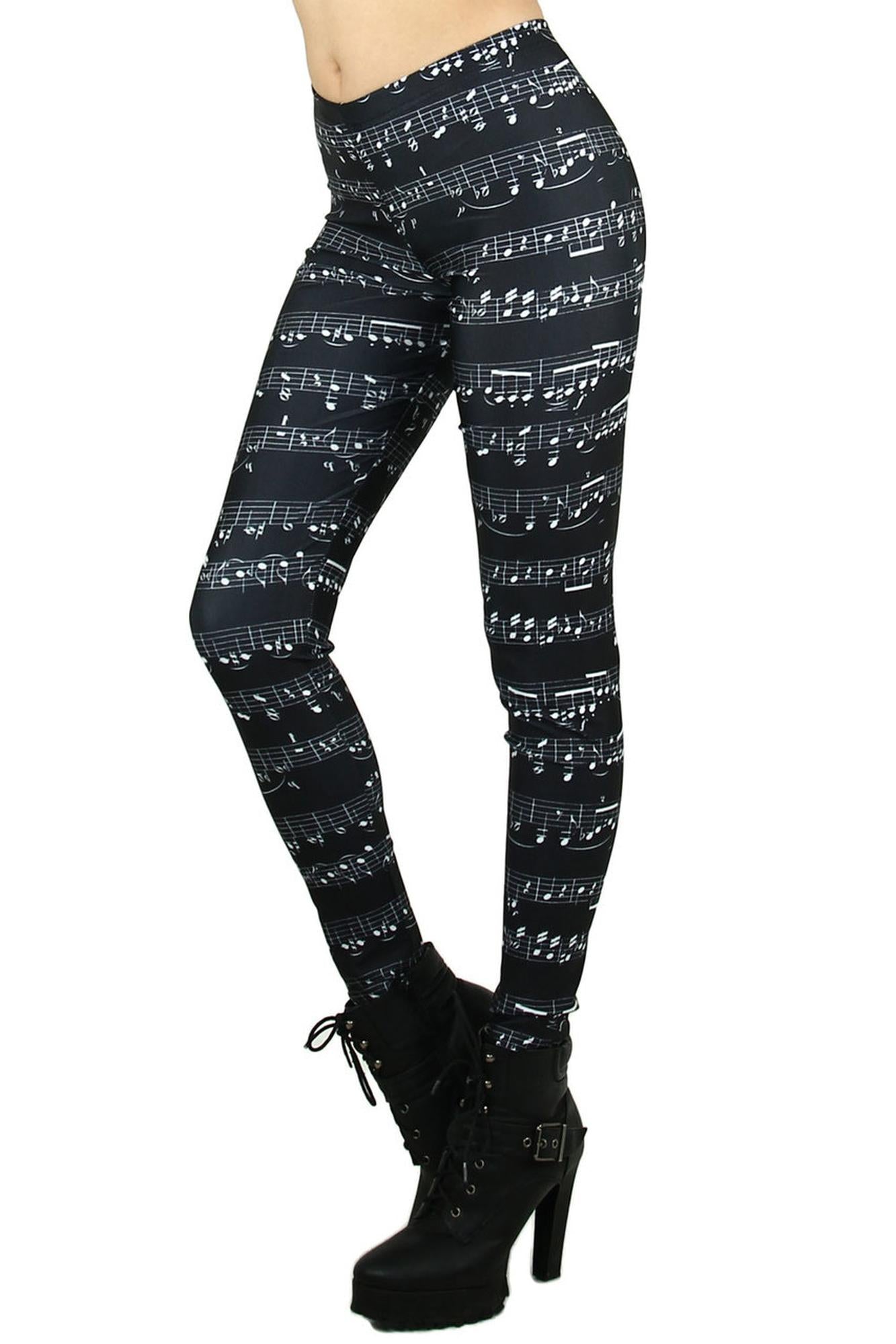 Wholesale Premium Graphic Musical Leggings