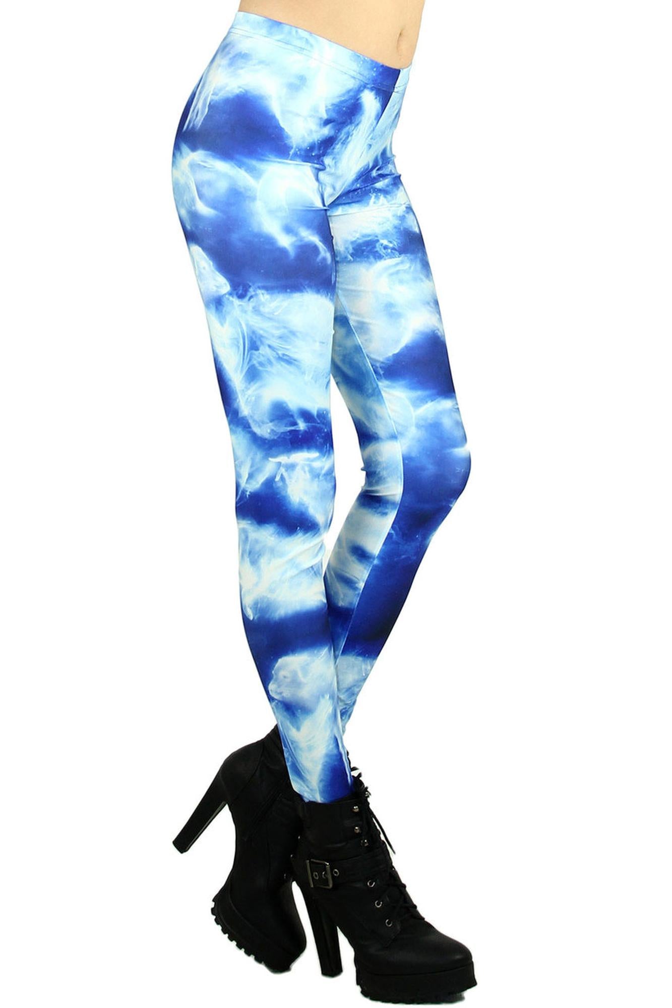 Wholesale Premium Graphic Print Animal Vapor Leggings