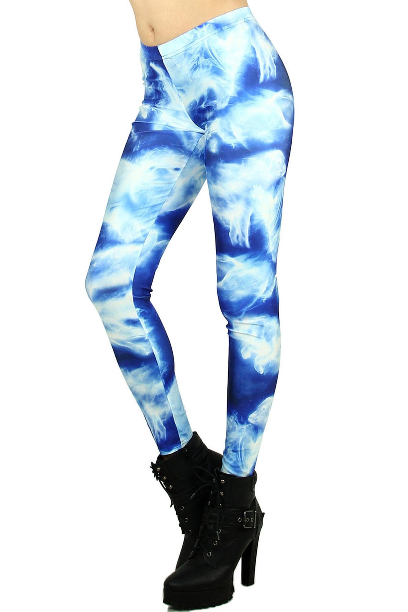 Wholesale Premium Graphic Print Animal Vapor Leggings