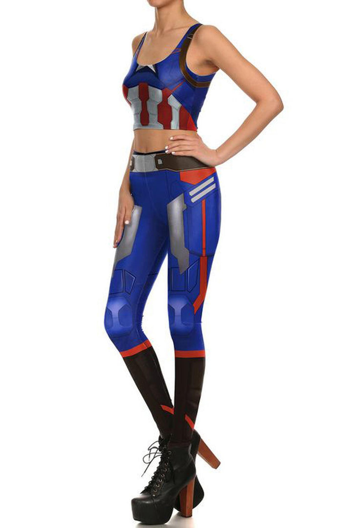 DP-1645KDK - Wholesale Premium Graphic Leggings