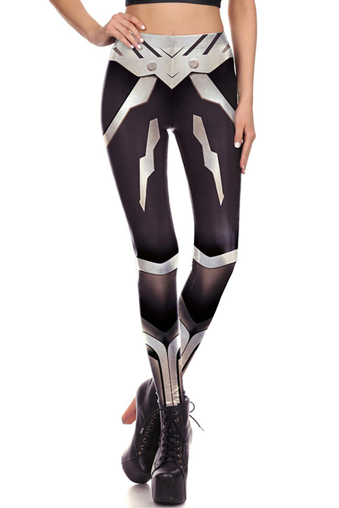 DP-1674KDK - Wholesale Premium Graphic Leggings