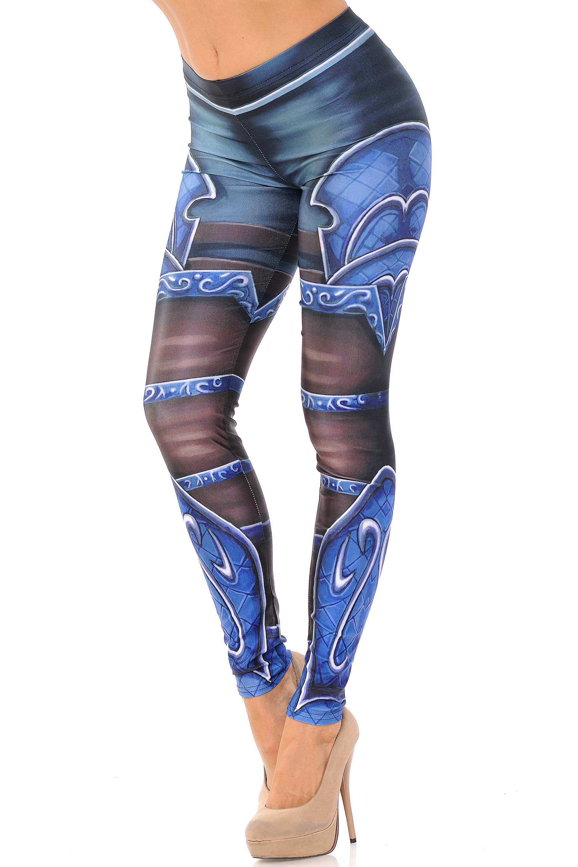 Wholesale Graphic Print Legend Armor Leggings