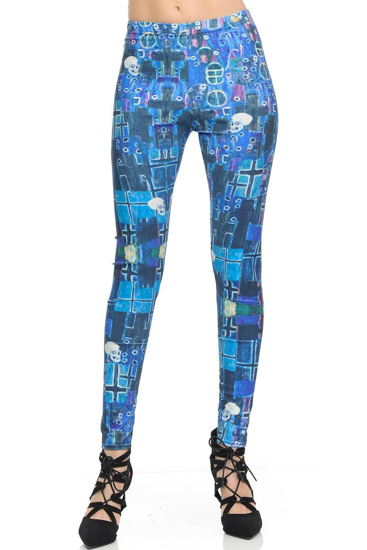 Wholesale Graphic Skull and Cross Leggings