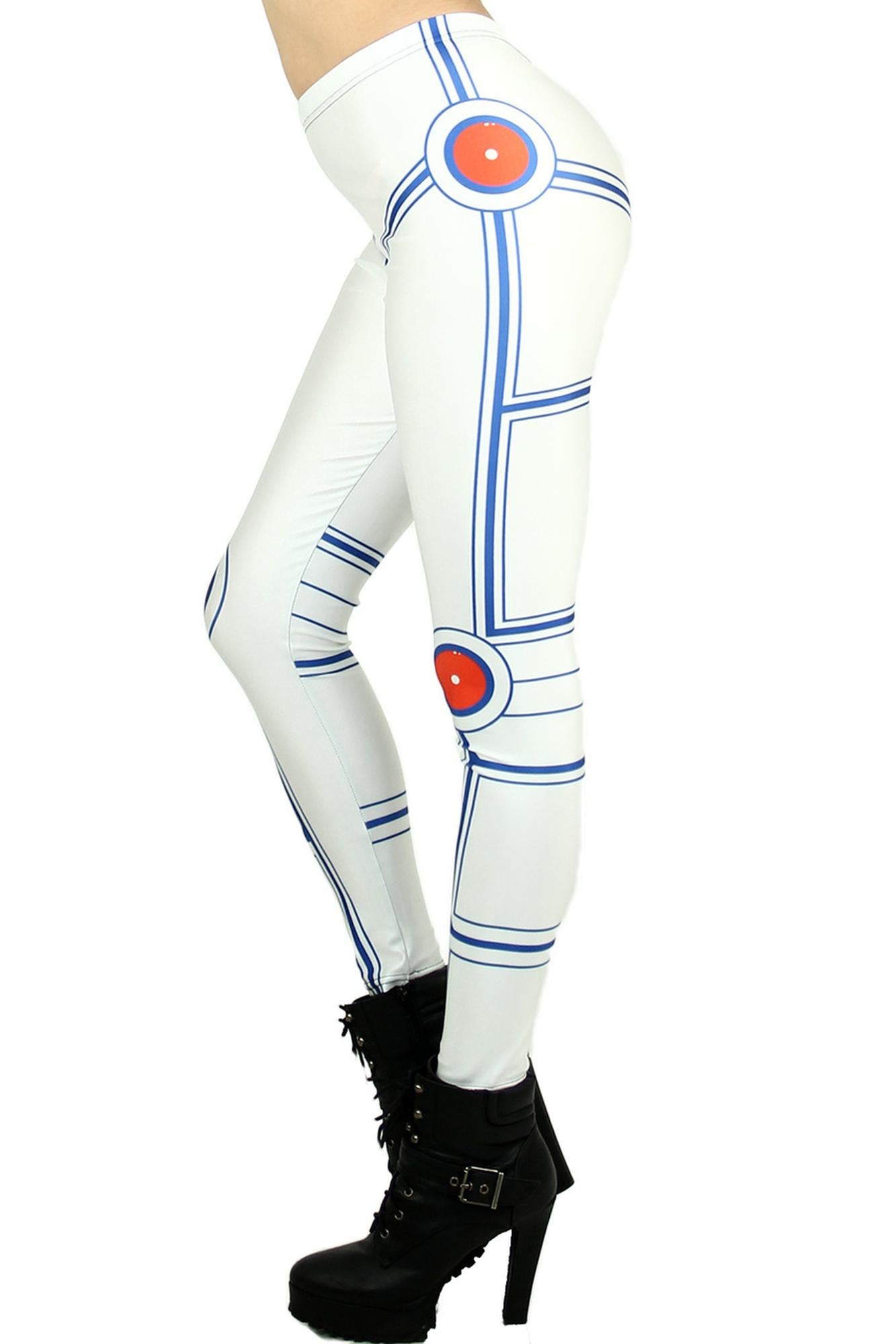 Wholesale Graphic White Trooper Leggings