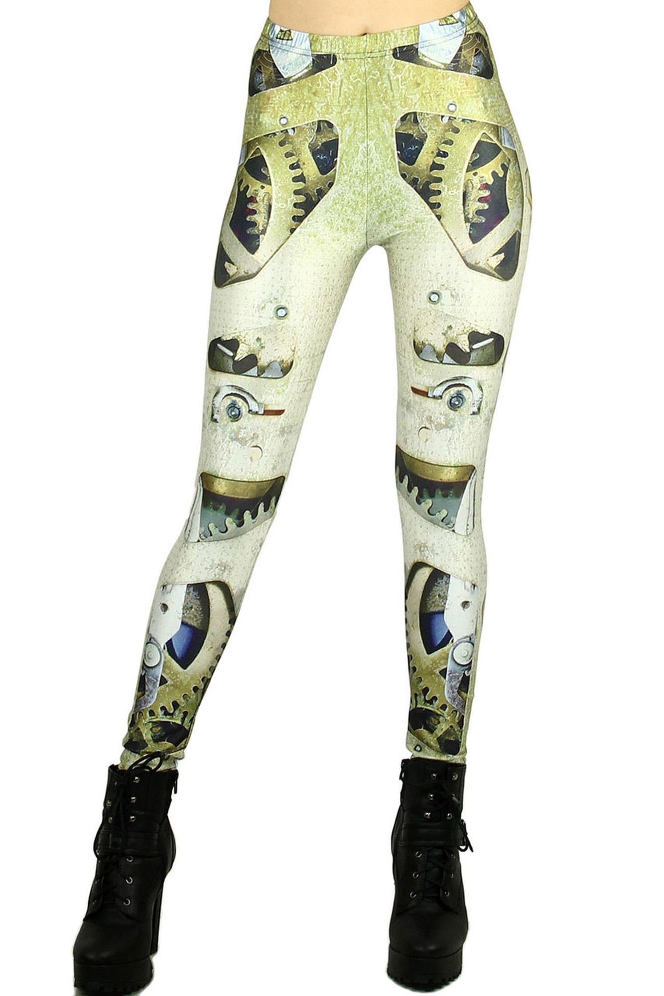 Wholesale Graphic  Mechanical Leggings