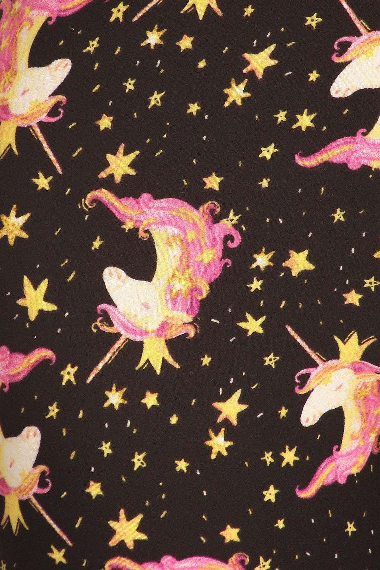 Wholesale Buttery Smooth Twinkle Unicorn Plus Size Leggings - 3X-5X - LIMITED EDITION