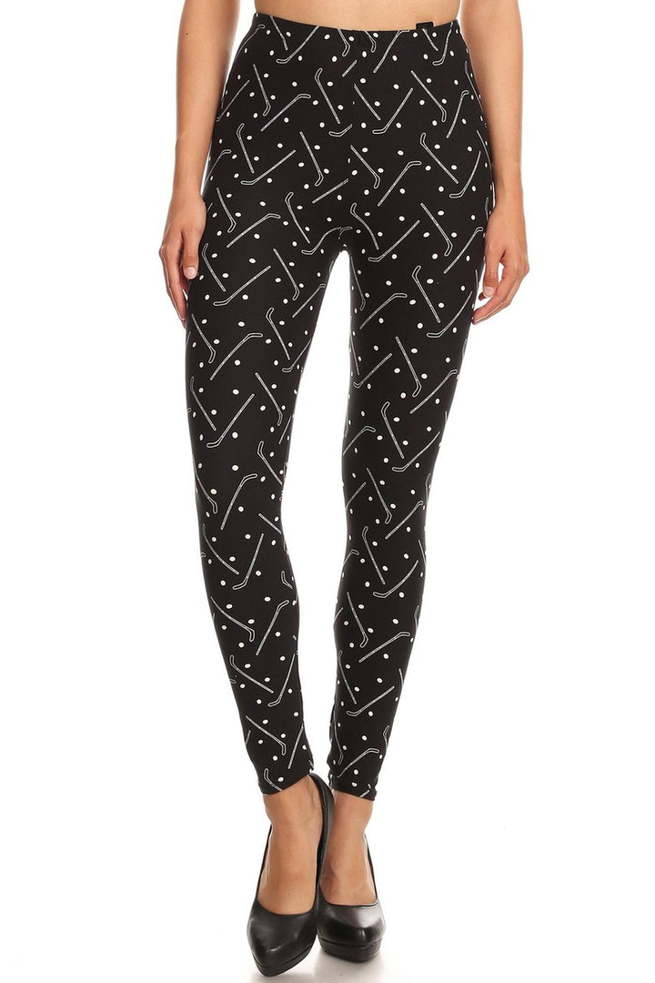 Wholesale Buttery Smooth Hockey Plus Size Leggings - 3X-5X - LIMITED EDITION