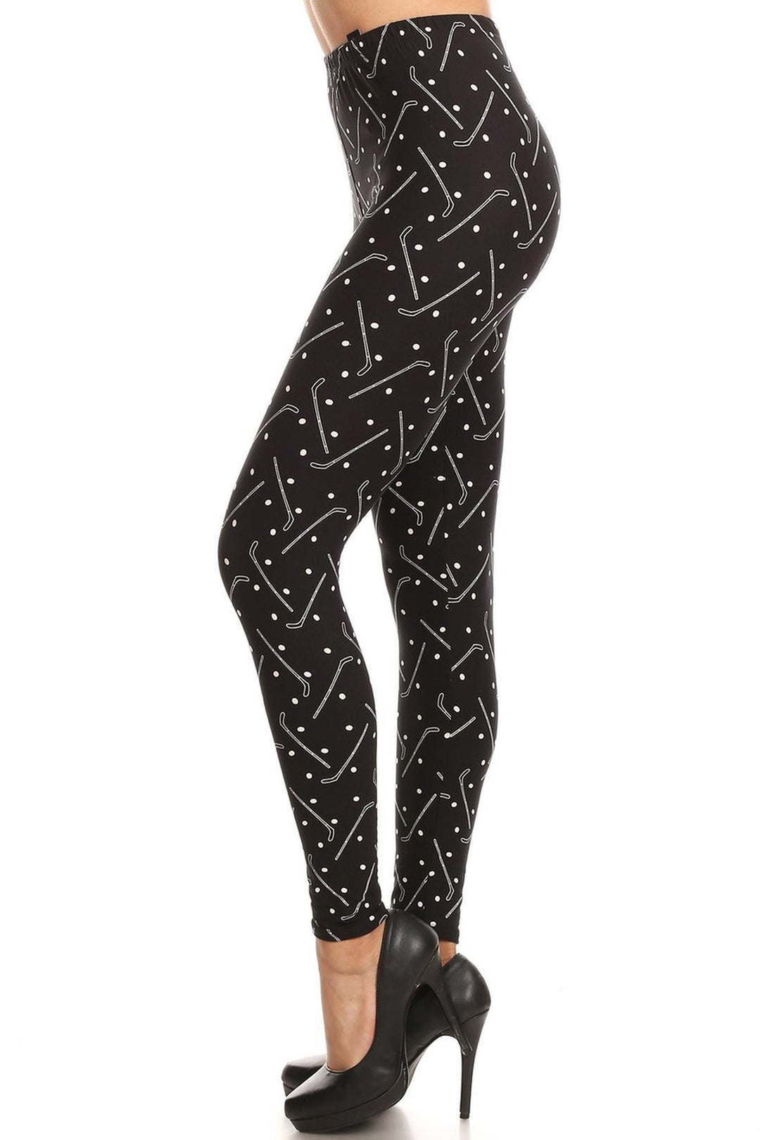 Wholesale Buttery Smooth Hockey Plus Size Leggings - 3X-5X - LIMITED EDITION