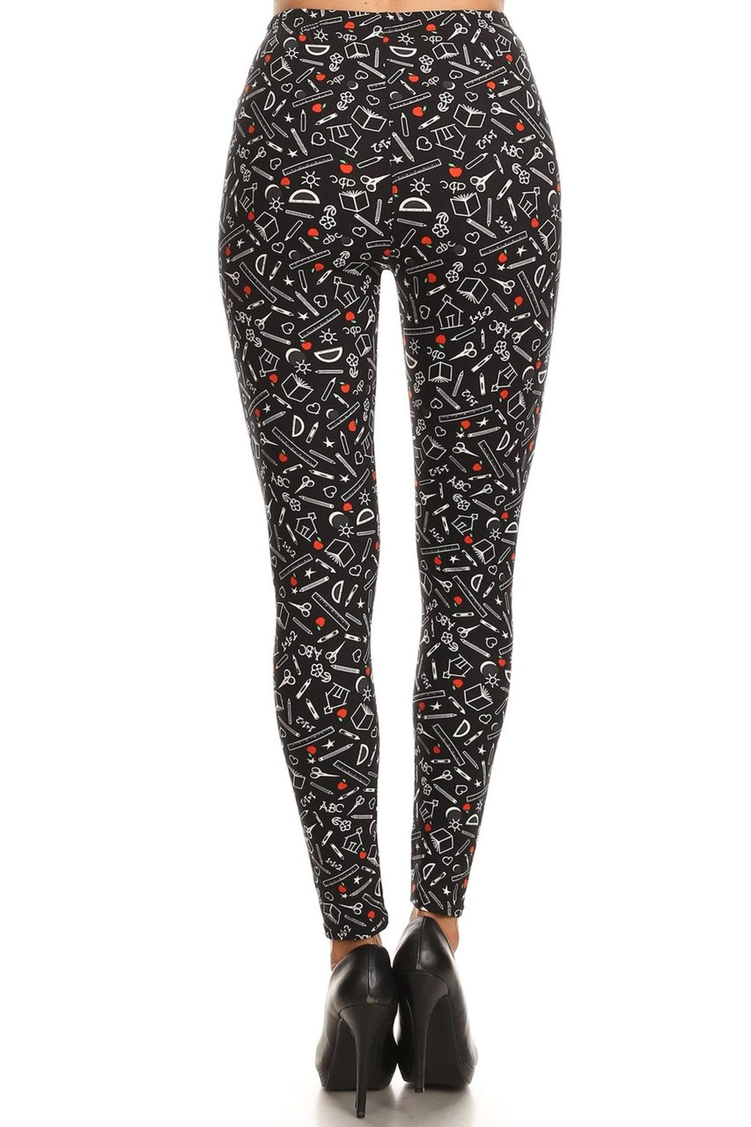 Wholesale Buttery Smooth College Student Plus Size Leggings - 3X-5X
