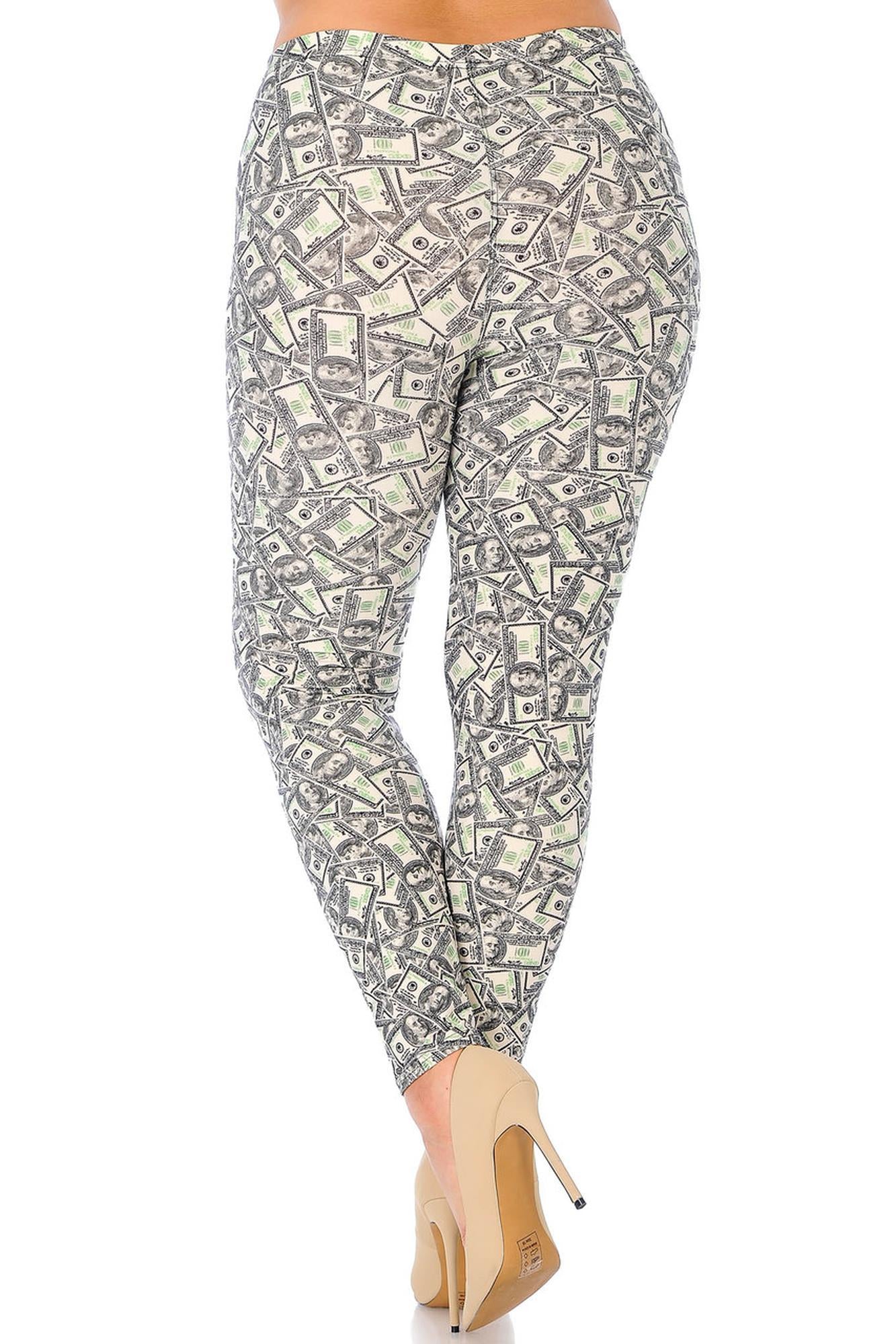 Wholesale Buttery Smooth Money Plus Size Leggings - 3X-5X