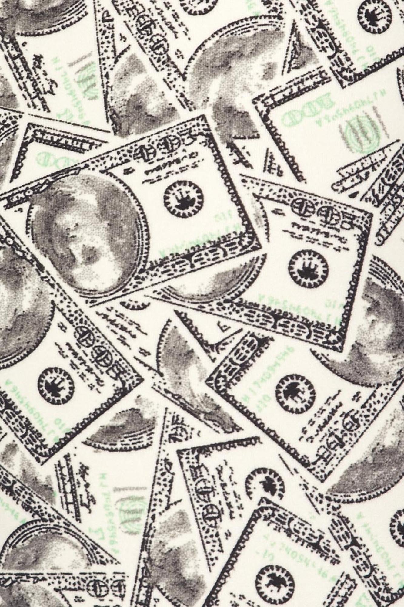 Wholesale Buttery Smooth Money Plus Size Leggings - 3X-5X