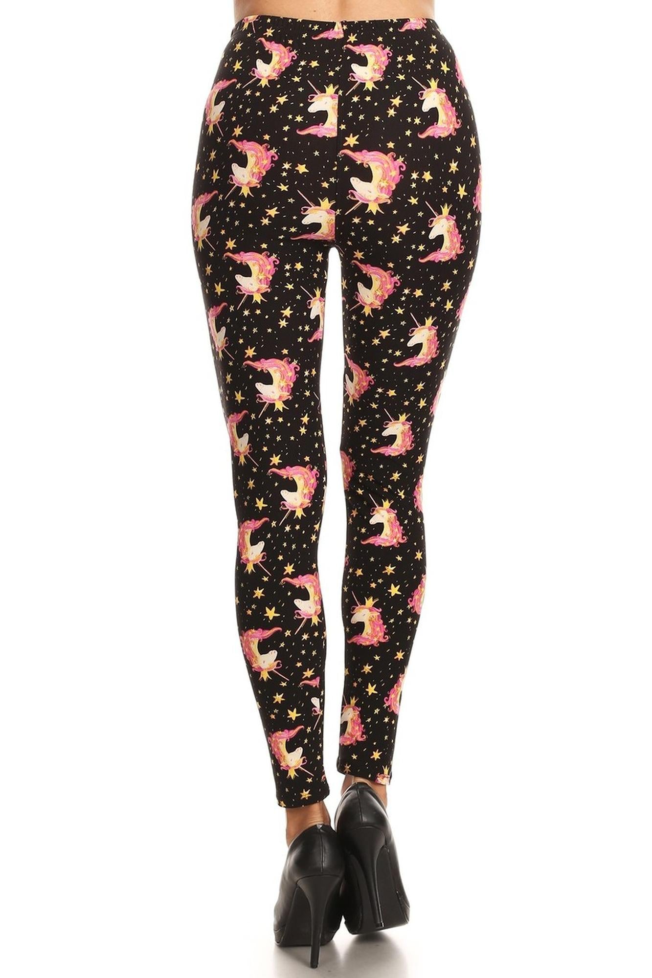 Wholesale Buttery Smooth Twinkle Unicorn Plus Size Leggings - 3X-5X - LIMITED EDITION