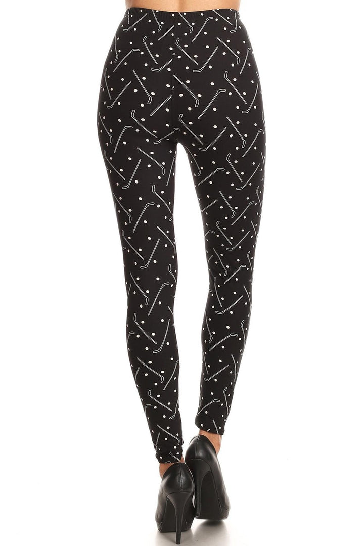 Wholesale Buttery Smooth Hockey Plus Size Leggings - 3X-5X - LIMITED EDITION