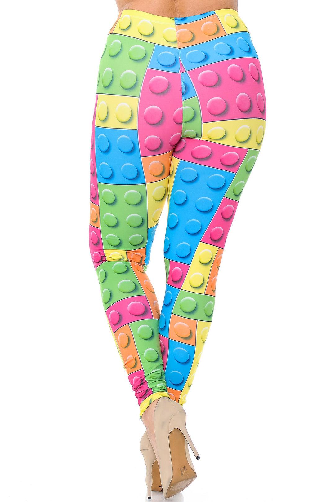 Wholesale Creamy Soft Lego Extra Plus Size Leggings - 3X-5X - USA Fashion