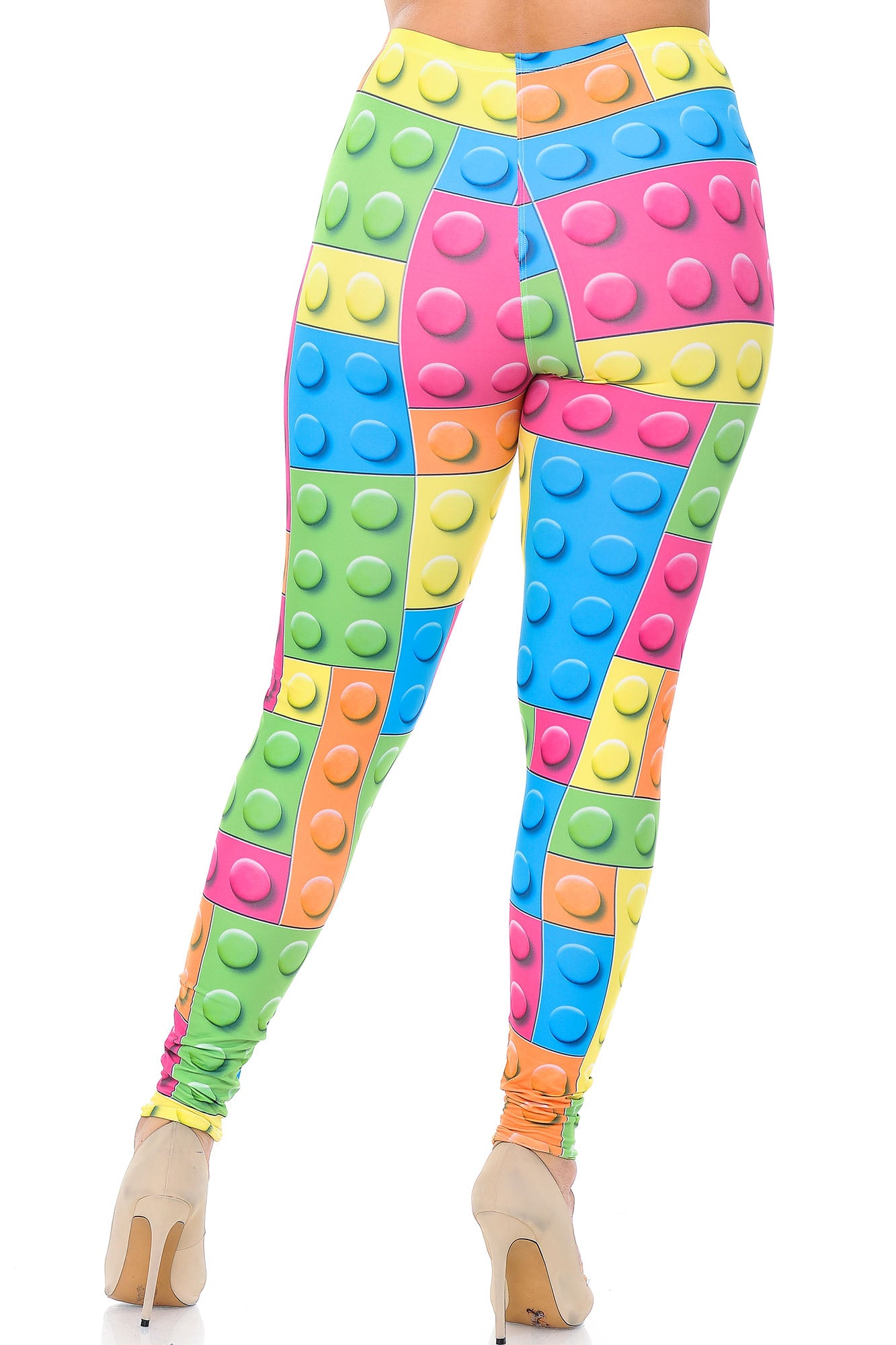 Wholesale Creamy Soft Lego Extra Plus Size Leggings - 3X-5X - USA Fashion