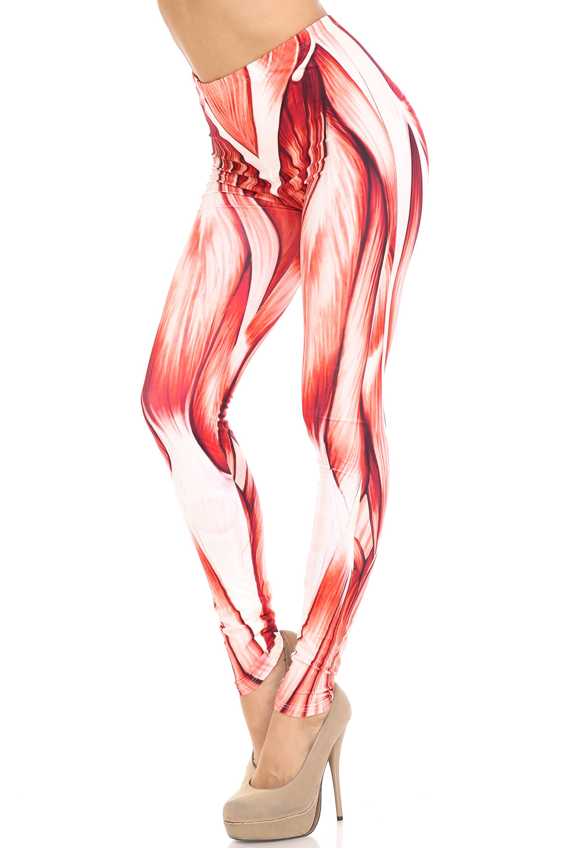 Wholesale Creamy Soft Muscle Extra Plus Size Leggings - 3X-5X - By USA Fashion