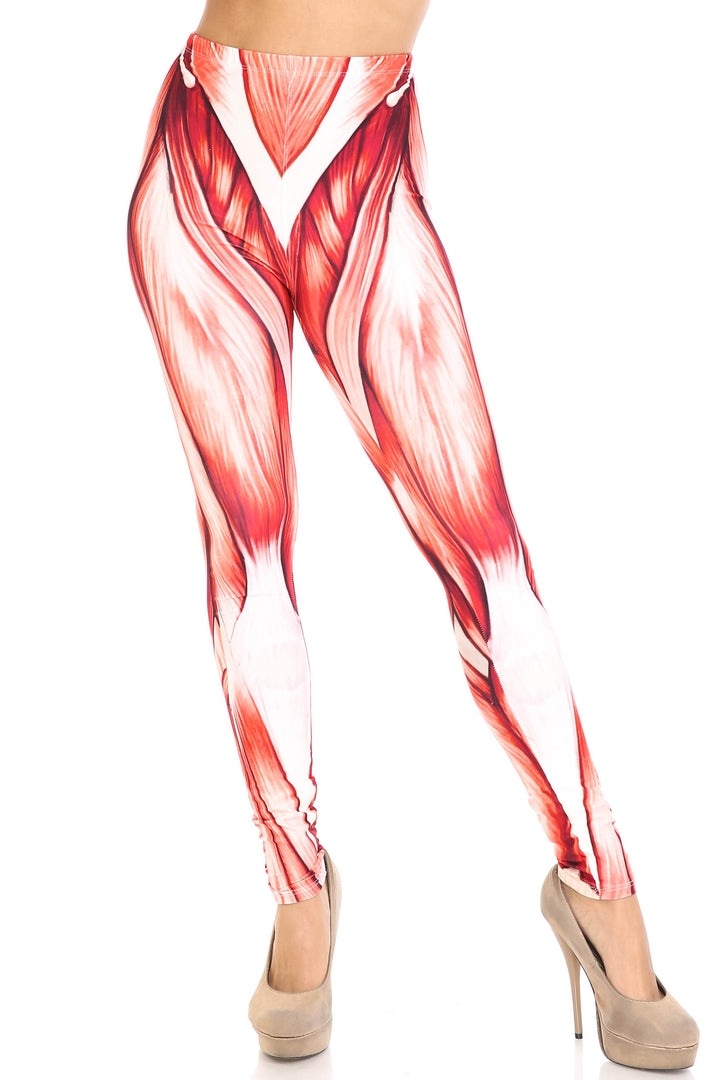 Wholesale Creamy Soft Muscle Extra Plus Size Leggings - 3X-5X - By USA Fashion