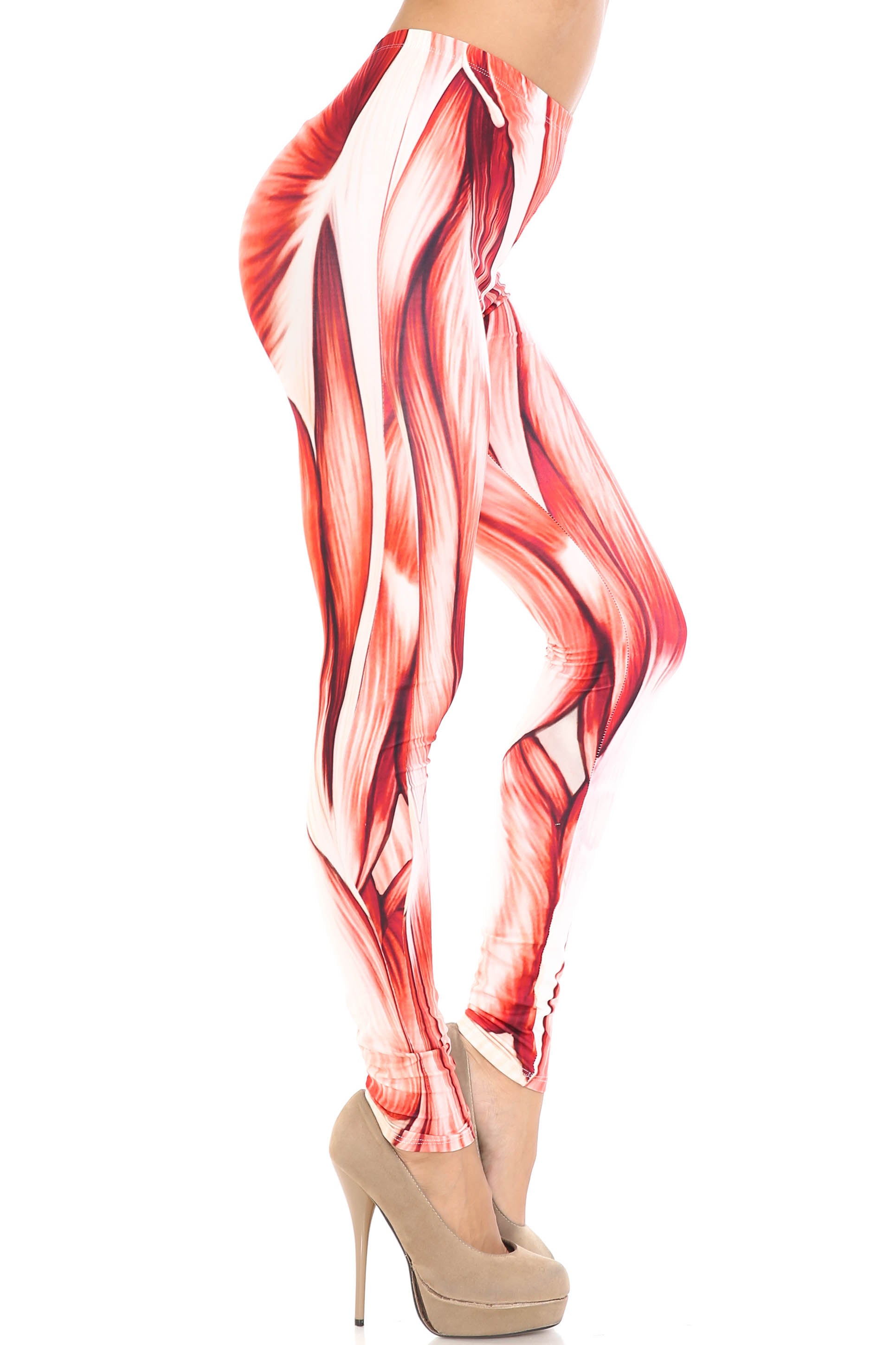 Wholesale Creamy Soft Muscle Extra Plus Size Leggings - 3X-5X - By USA Fashion