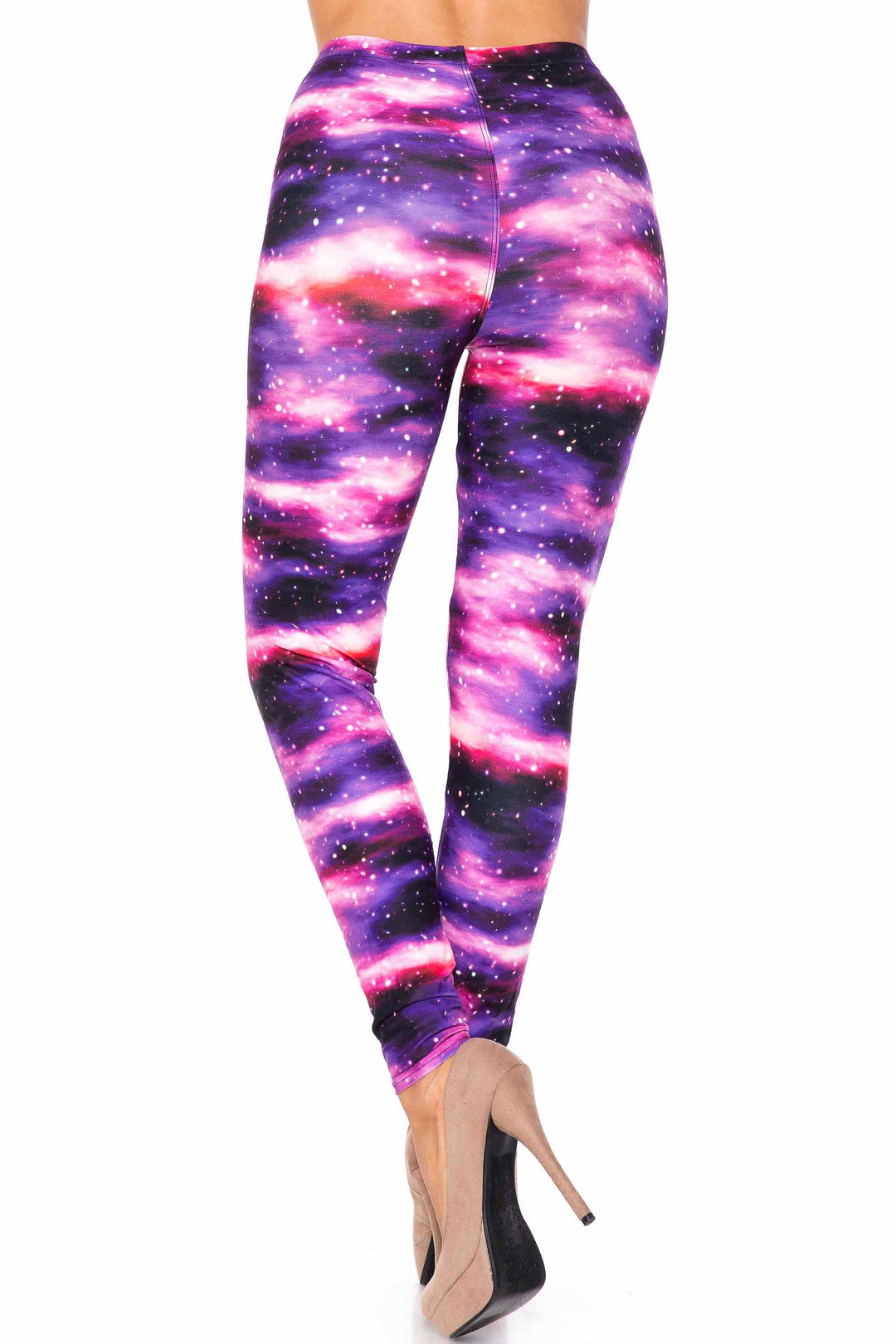 Wholesale Creamy Soft Purple Mist Extra Plus Size Leggings - 3X-5X - USA Fashion