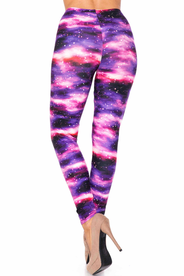 Wholesale Creamy Soft Purple Mist Extra Plus Size Leggings - 3X-5X - USA Fashion