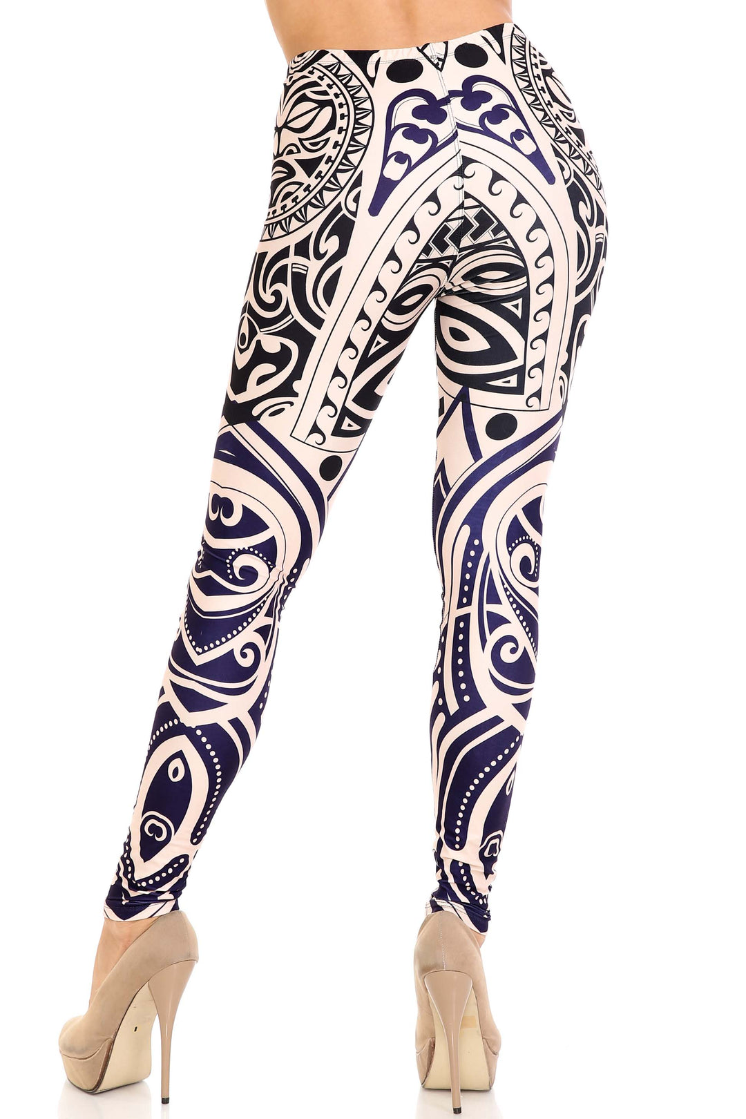 Wholesale Creamy Soft Valhalla Extra Plus Size Leggings - 3X-5X - USA Fashion