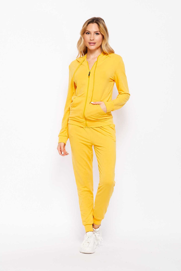 Wholesale 2 Piece French Terry Joggers and Hoodie Set