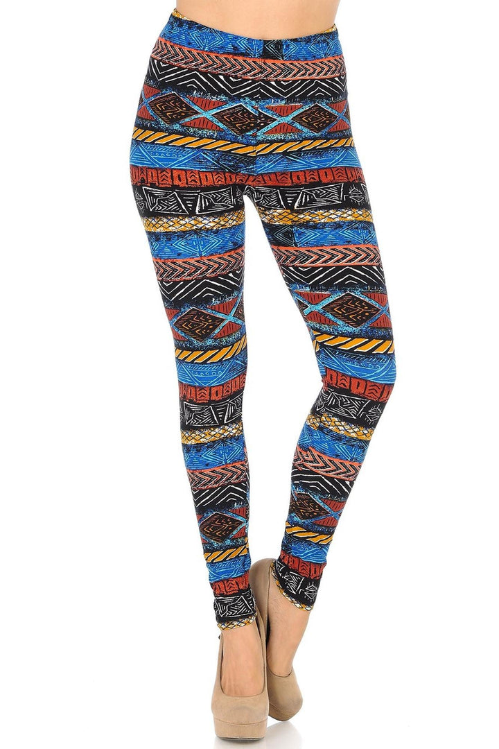 Wholesale Buttery Smooth Tulum Tribal Leggings