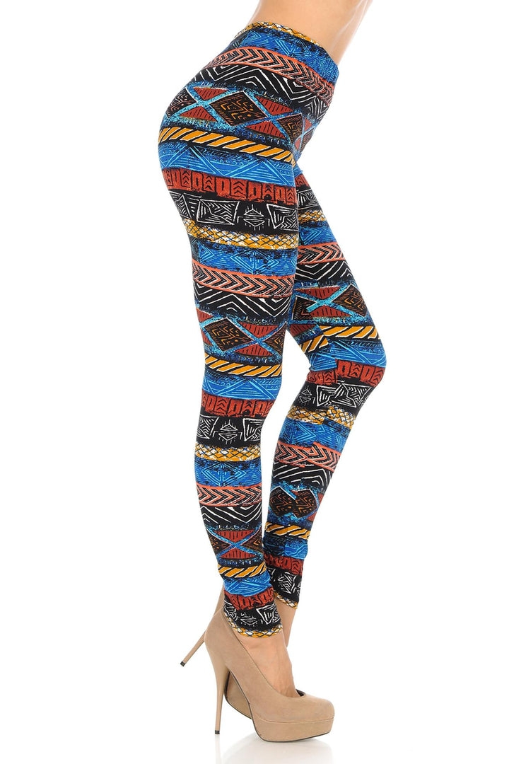 Wholesale Buttery Smooth Tulum Tribal Leggings