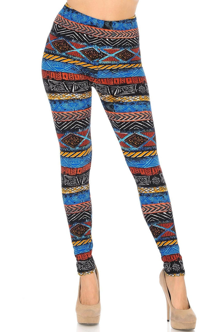 Wholesale Buttery Smooth Tulum Tribal Leggings